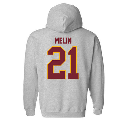 Winthrop - NCAA Women's Soccer : Camdyn Melin - Hooded Sweatshirt-1