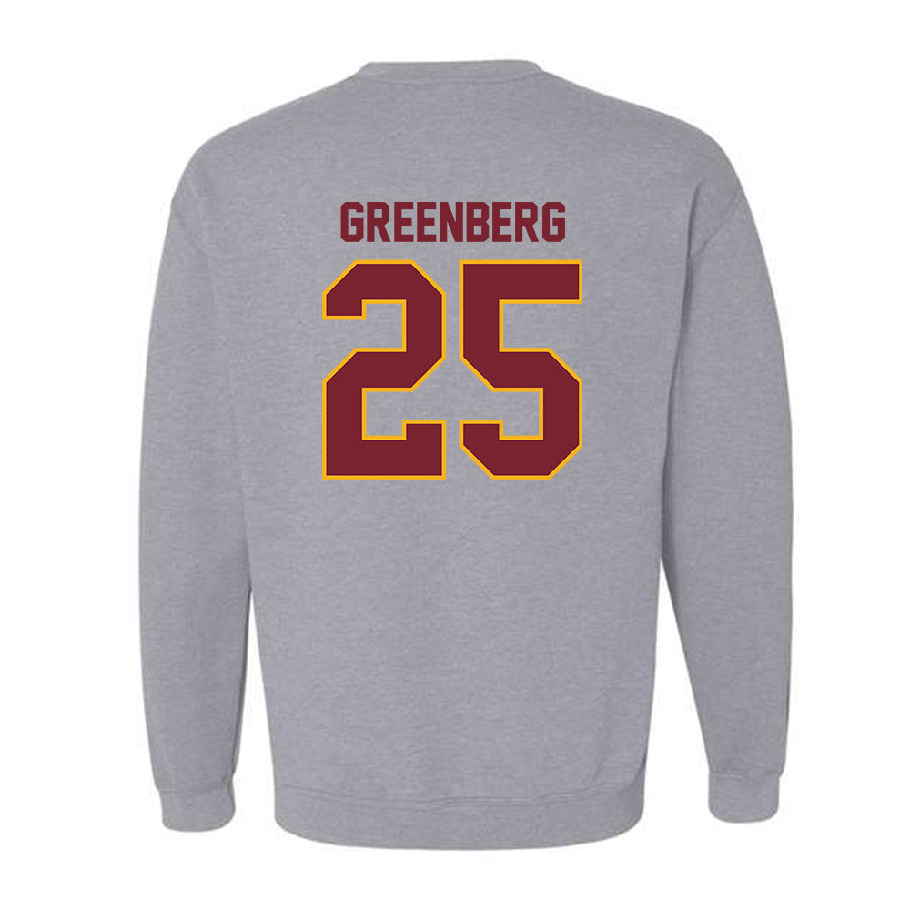 Winthrop - NCAA Baseball : Zach Greenberg - Classic Shersey Crewneck Sweatshirt-1