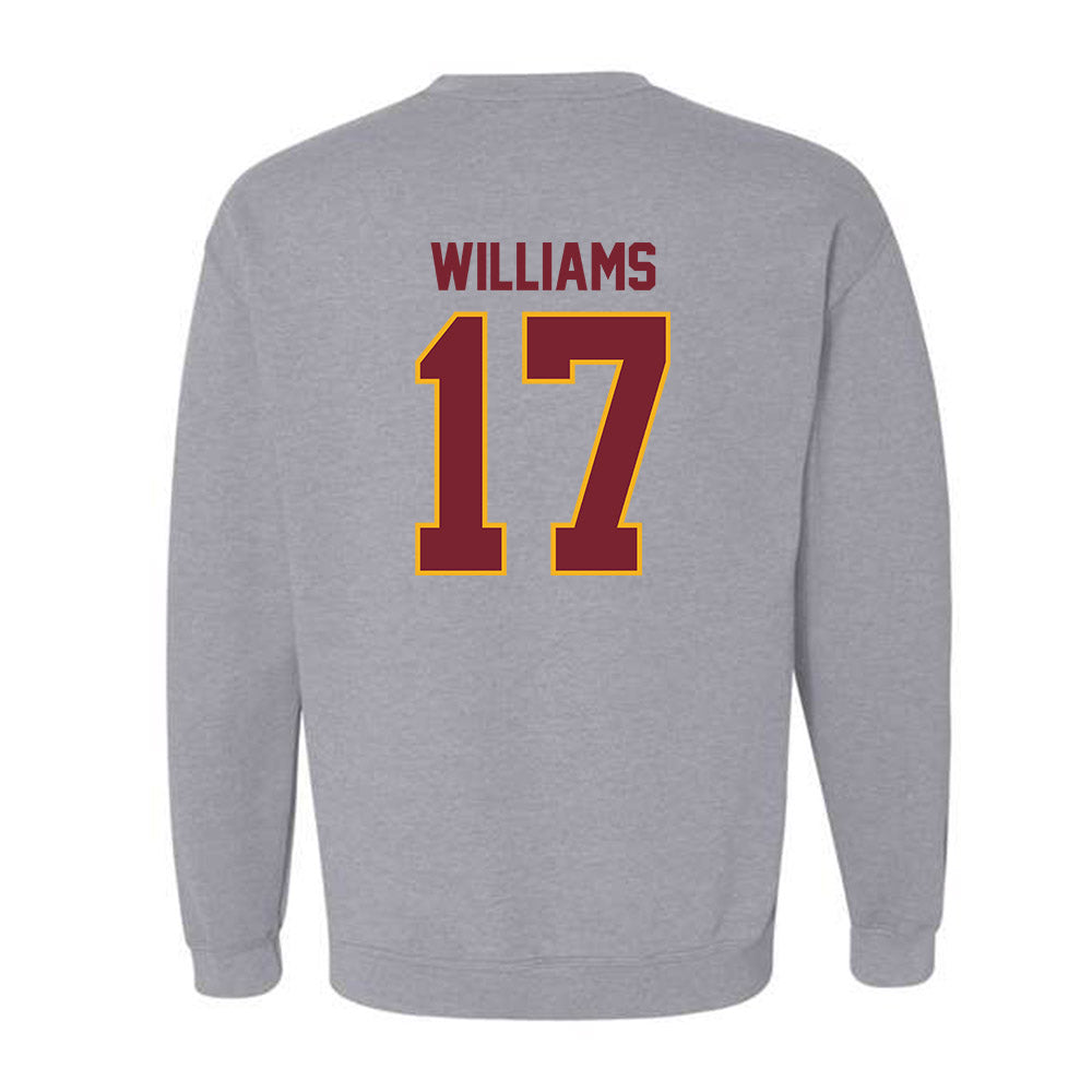 Winthrop - NCAA Men's Soccer : Mathew Williams - Classic Shersey Crewneck Sweatshirt-1