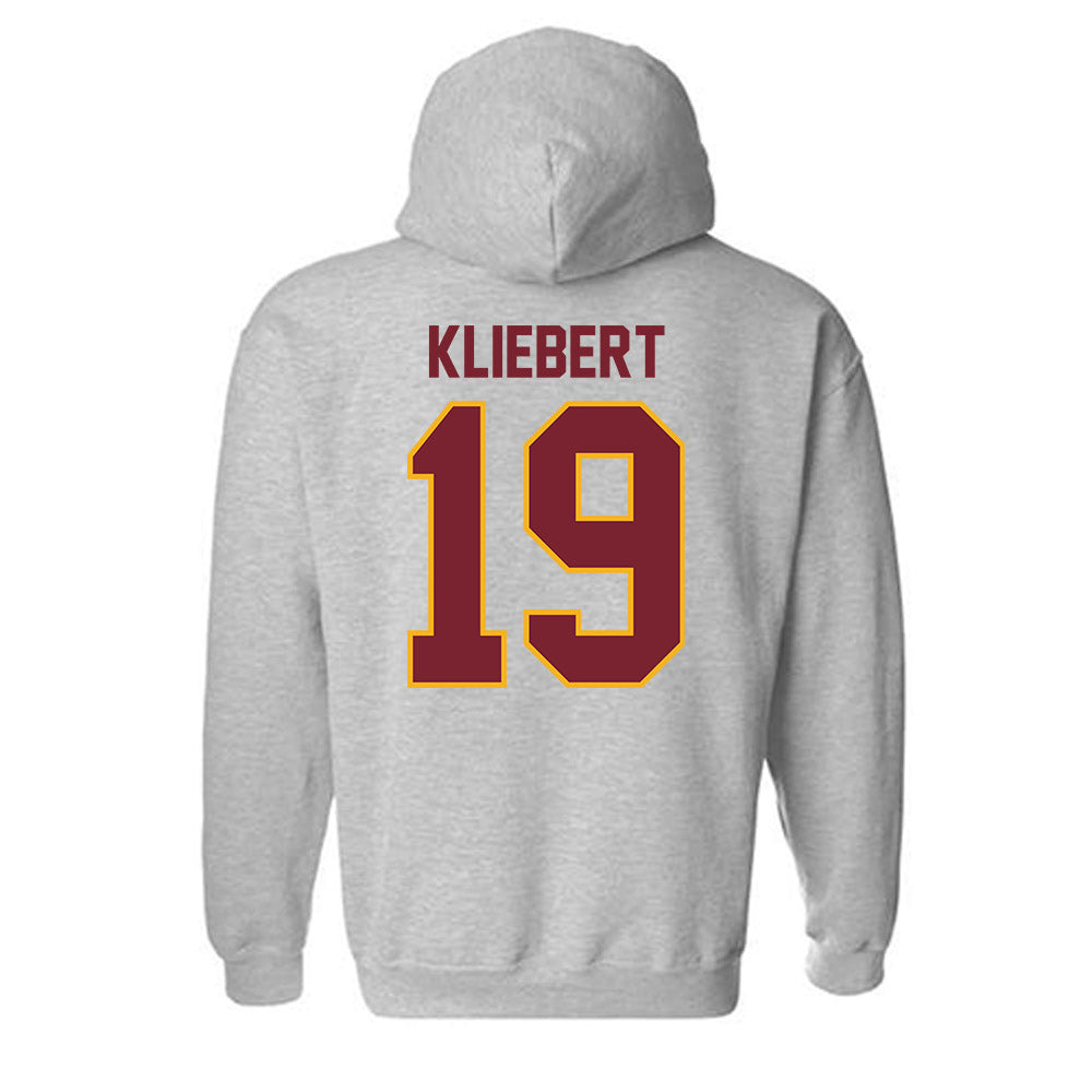 Winthrop - NCAA Men's Soccer : Pierson Kliebert - Classic Shersey Hooded Sweatshirt-1