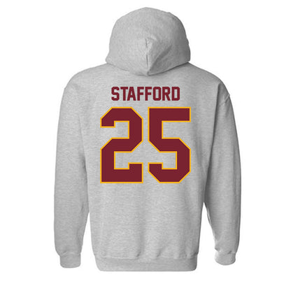Winthrop - NCAA Men's Soccer : Christian Stafford - Classic Shersey Hooded Sweatshirt-1