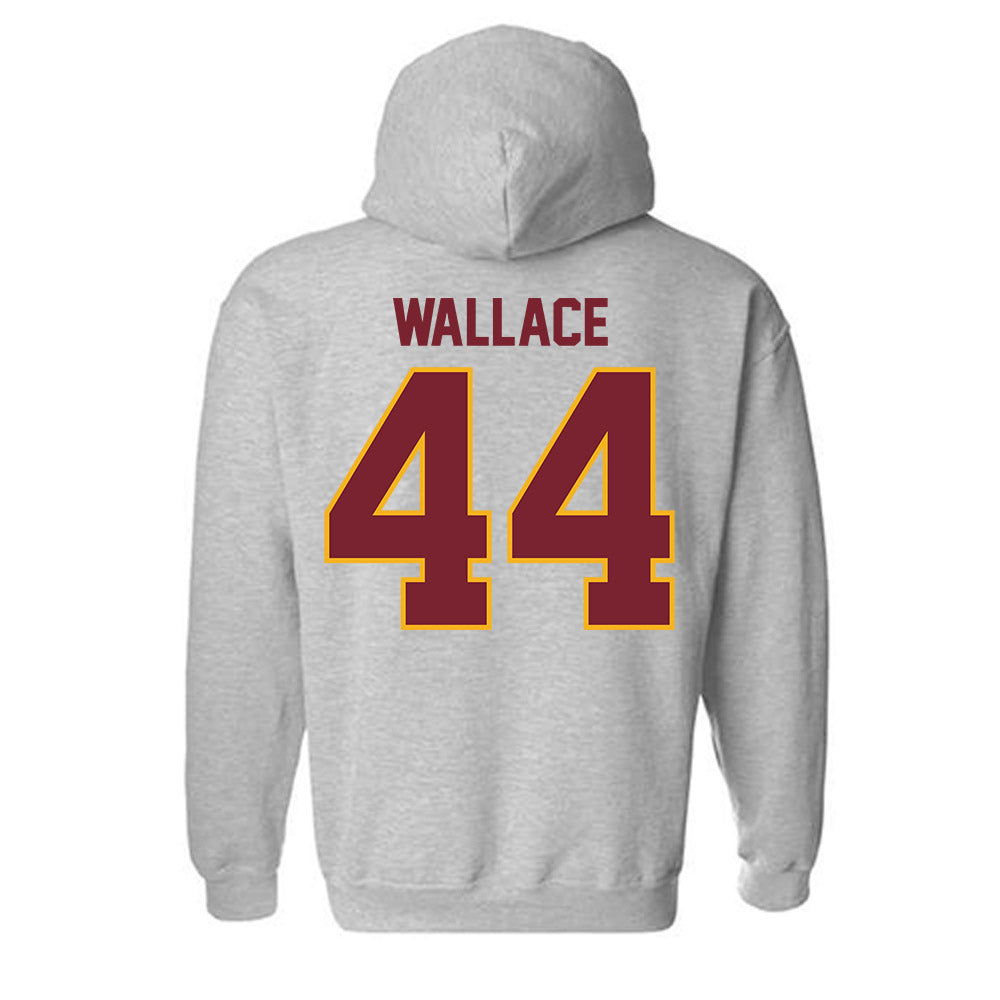 Winthrop - NCAA Baseball : CJ Wallace - Classic Shersey Hooded Sweatshirt-1