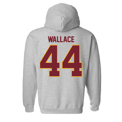 Winthrop - NCAA Baseball : CJ Wallace - Classic Shersey Hooded Sweatshirt-1