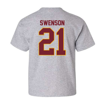 Winthrop - NCAA Men's Soccer : Caleb Swenson - Classic Shersey Youth T-Shirt-1