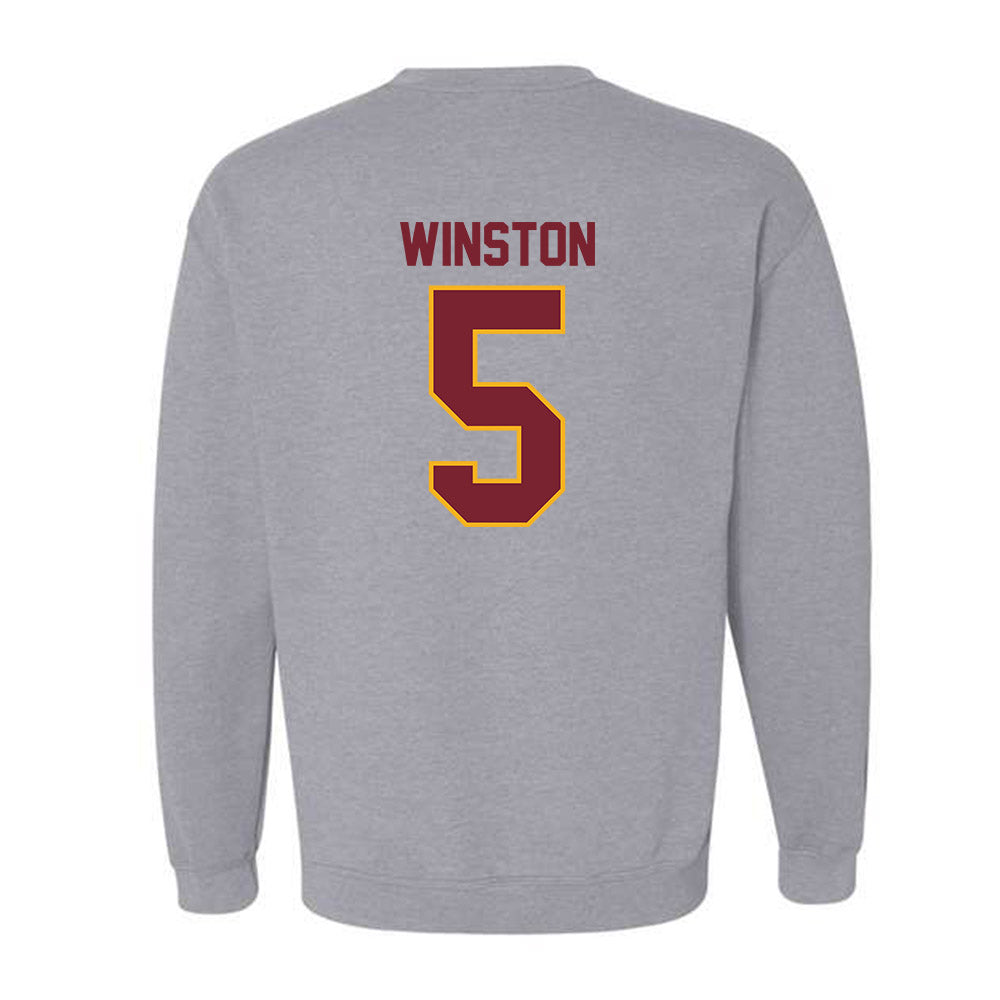 Winthrop - NCAA Women's Soccer : Zaria Winston - Classic Shersey Crewneck Sweatshirt-1