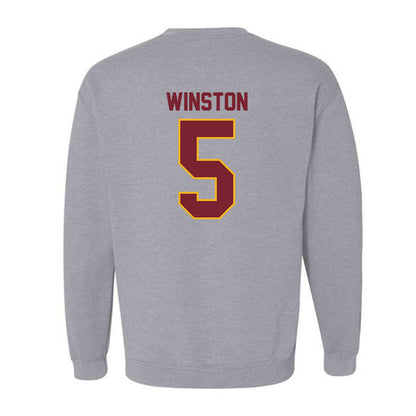 Winthrop - NCAA Women's Soccer : Zaria Winston - Classic Shersey Crewneck Sweatshirt-1