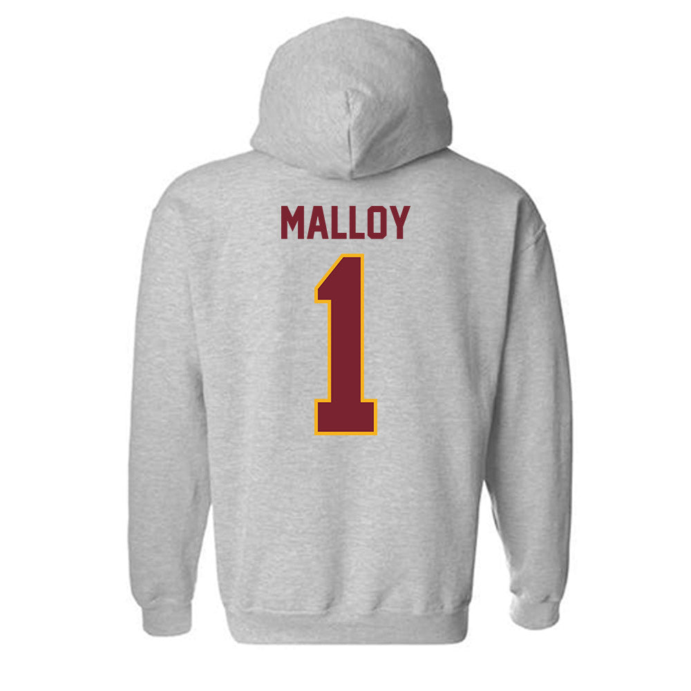 Winthrop - NCAA Women's Volleyball : Makenzie Malloy - Classic Shersey Hooded Sweatshirt-1