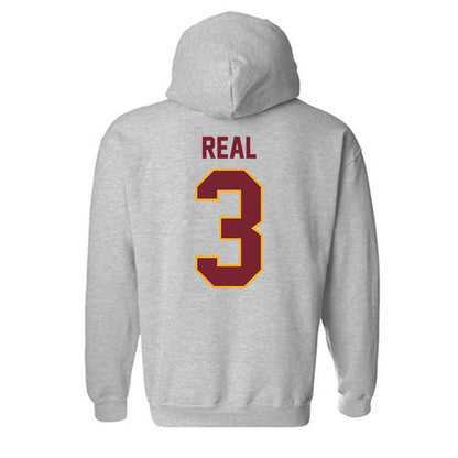 Winthrop - NCAA Women's Soccer : Olivia Real - Classic Shersey Hooded Sweatshirt-1