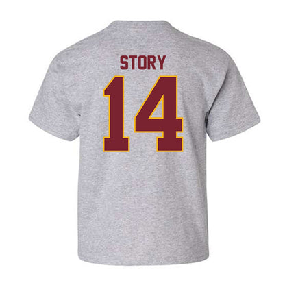 Winthrop - NCAA Men's Soccer : Logan Story - Classic Shersey Youth T-Shirt-1