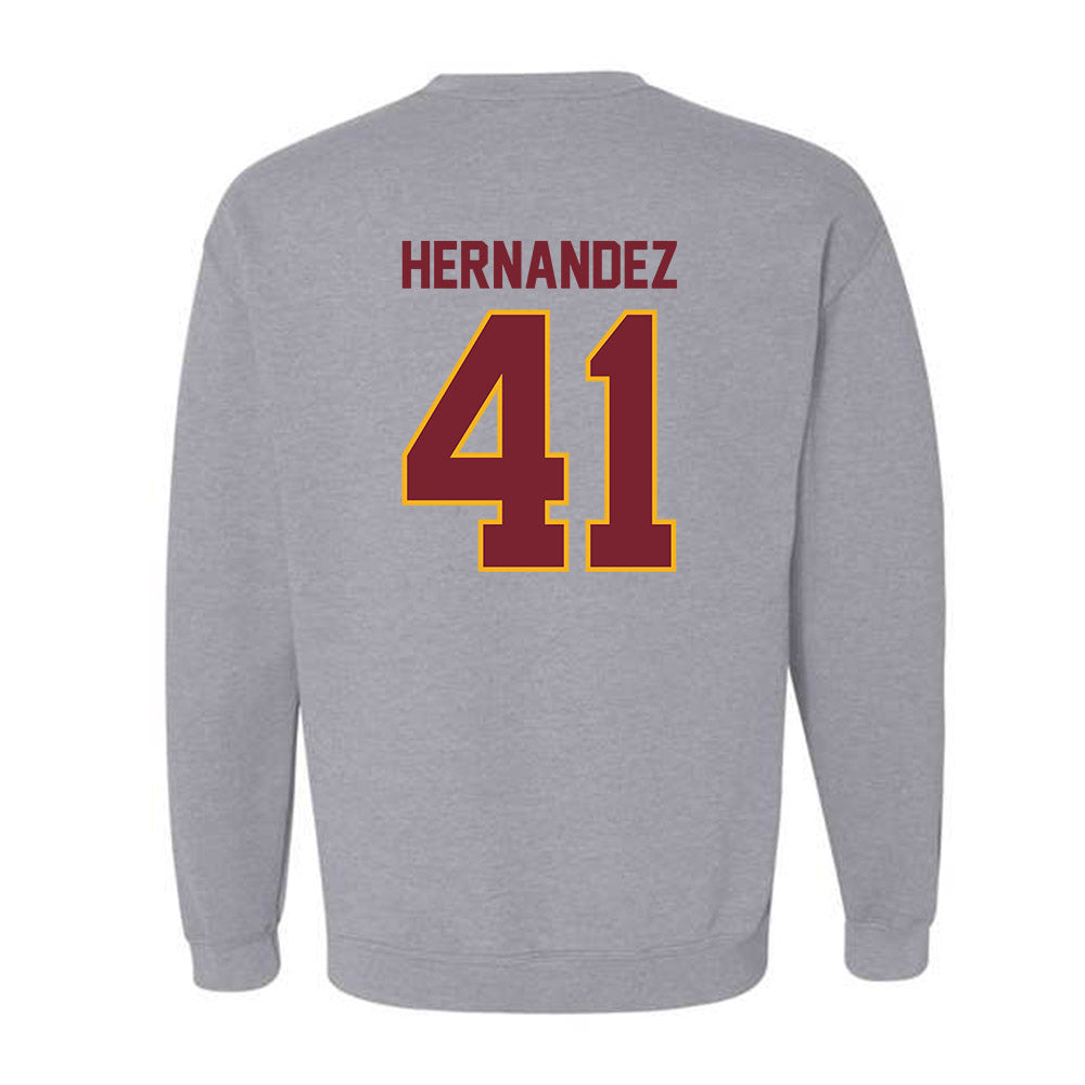 Winthrop - NCAA Baseball : Jaylen Hernandez - Crewneck Sweatshirt-1