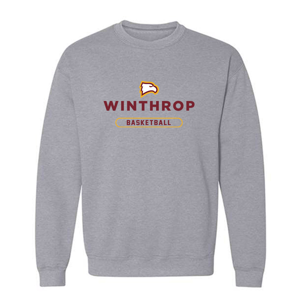 Winthrop - NCAA Men's Basketball : Logan Duncomb - Crewneck Sweatshirt-0