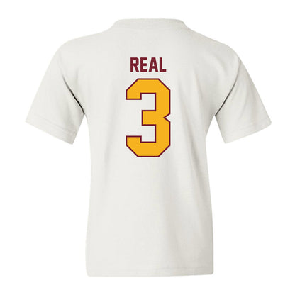 Winthrop - NCAA Women's Soccer : Olivia Real - Classic Shersey Youth T-Shirt-1
