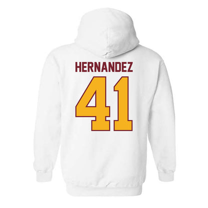 Winthrop - NCAA Baseball : Jaylen Hernandez - Hooded Sweatshirt-1