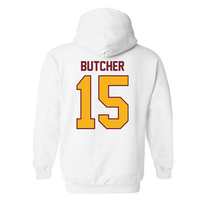 Winthrop - NCAA Baseball : Ryker Butcher - Classic Shersey Hooded Sweatshirt-1