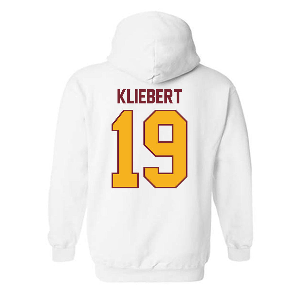 Winthrop - NCAA Men's Soccer : Pierson Kliebert - Classic Shersey Hooded Sweatshirt-1