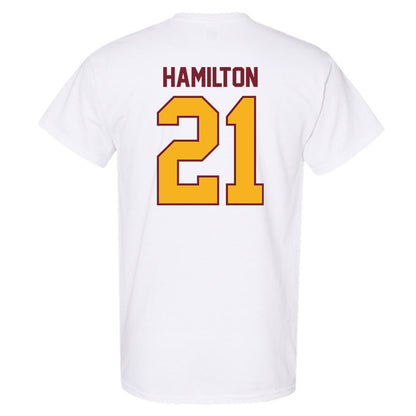 Winthrop - NCAA Men's Basketball : Tai Hamilton - Classic Shersey T-Shirt-1
