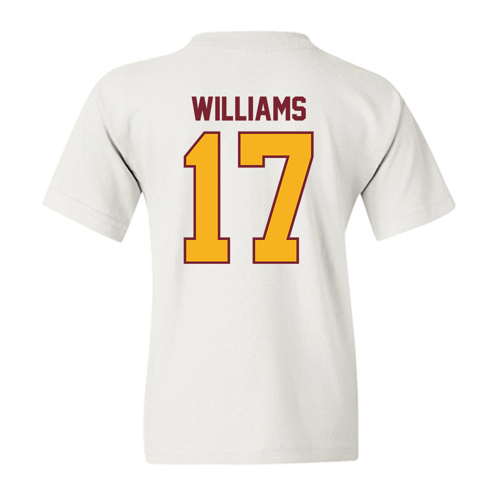 Winthrop - NCAA Men's Soccer : Mathew Williams - Classic Shersey Youth T-Shirt-1