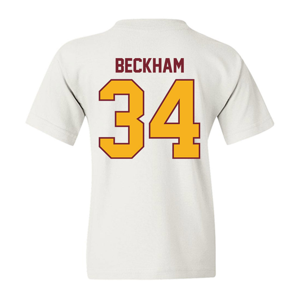 Winthrop - NCAA Softball : Tia Beckham - Youth T-Shirt-1