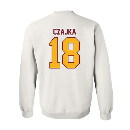 Winthrop - NCAA Women's Volleyball : Margaret Czajka - Classic Shersey Crewneck Sweatshirt-1