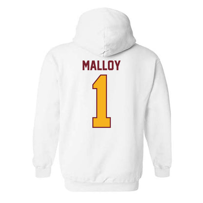 Winthrop - NCAA Women's Volleyball : Makenzie Malloy - Classic Shersey Hooded Sweatshirt-1