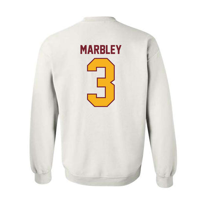 Winthrop - NCAA Women's Volleyball : Trabrece Marbley - Classic Shersey Crewneck Sweatshirt-1