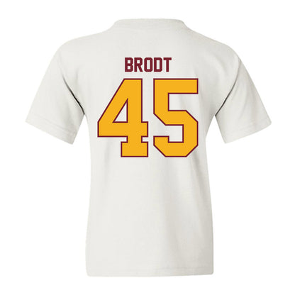 Winthrop - NCAA Baseball : Walker Brodt - Youth T-Shirt-1