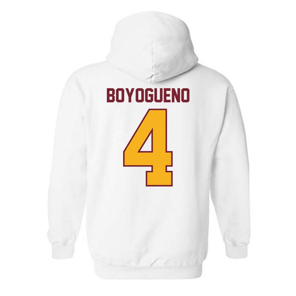 Winthrop - NCAA Men's Basketball : Pharrell Boyogueno - Classic Shersey Hooded Sweatshirt-1