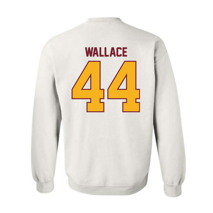 Winthrop - NCAA Baseball : CJ Wallace - Classic Shersey Crewneck Sweatshirt-1