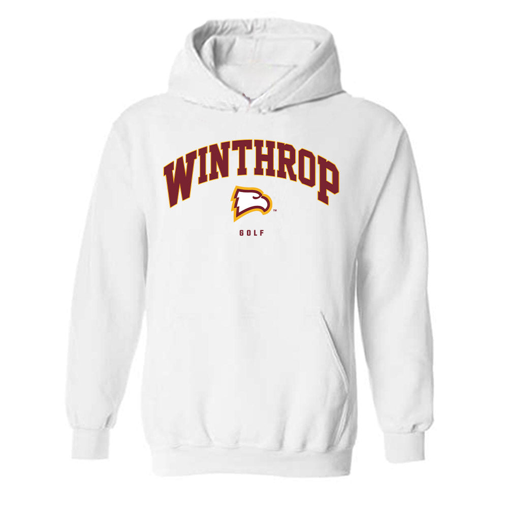 Winthrop - NCAA Men's Golf : Waymon Thomas - Classic Shersey Hooded Sweatshirt-0