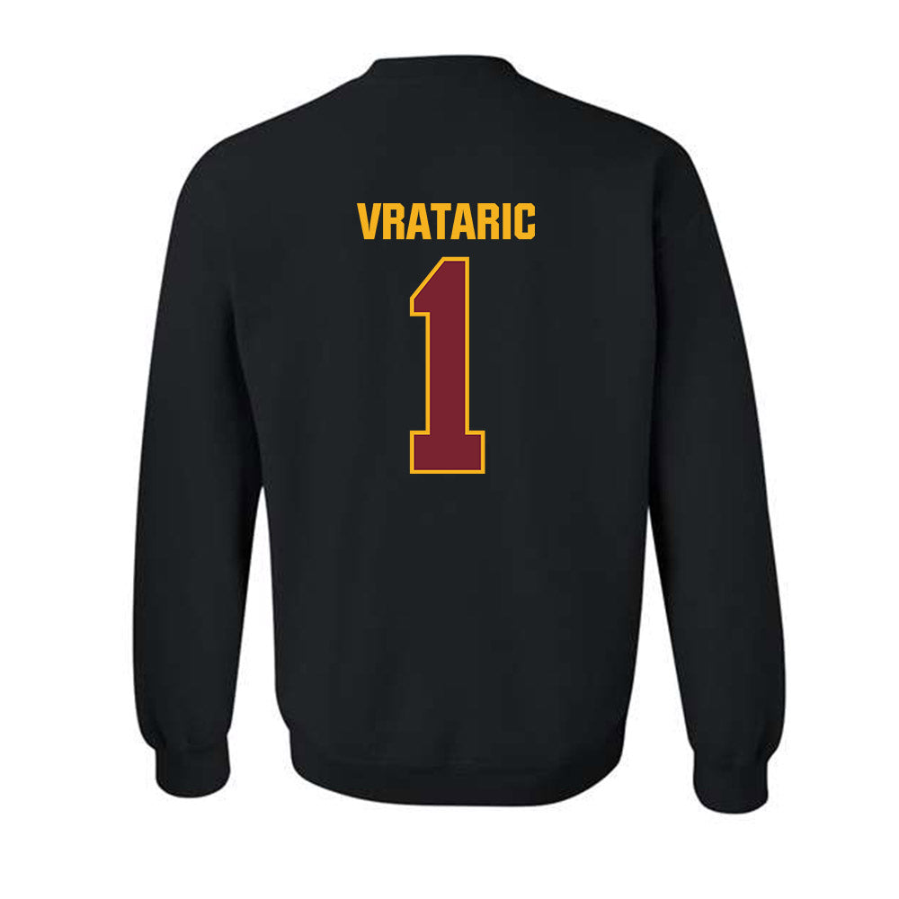Winthrop - NCAA Women's Soccer : Mia Vrataric - Classic Shersey Crewneck Sweatshirt-1