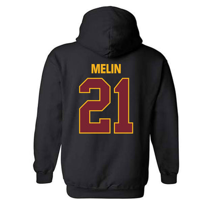 Winthrop - NCAA Women's Soccer : Camdyn Melin - Hooded Sweatshirt-1