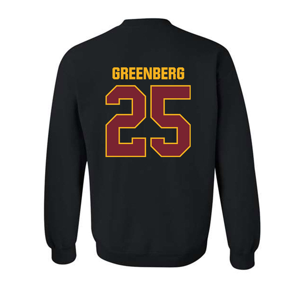 Winthrop - NCAA Baseball : Zach Greenberg - Classic Shersey Crewneck Sweatshirt-1
