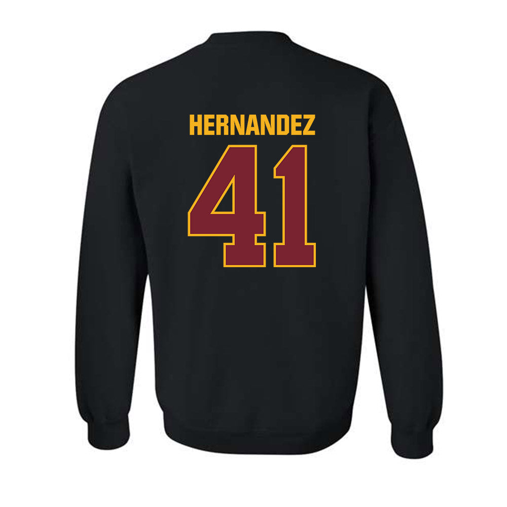 Winthrop - NCAA Baseball : Jaylen Hernandez - Crewneck Sweatshirt-1