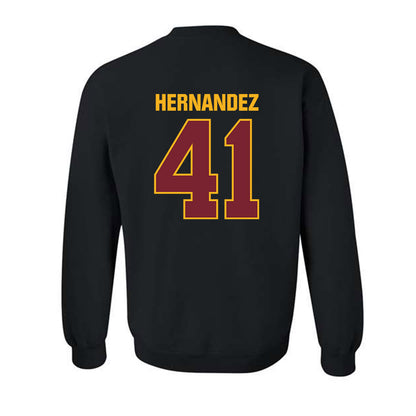 Winthrop - NCAA Baseball : Jaylen Hernandez - Crewneck Sweatshirt-1