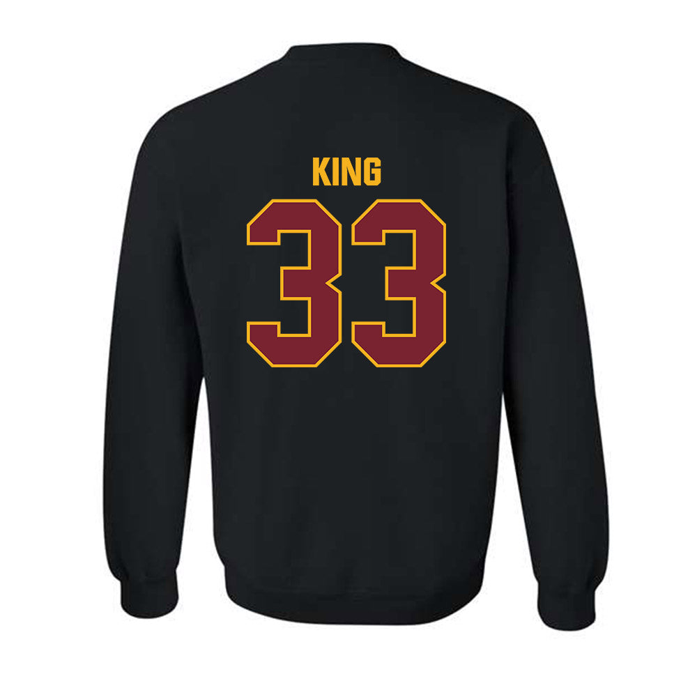 Winthrop - NCAA Softball : Aspen King - Crewneck Sweatshirt-1