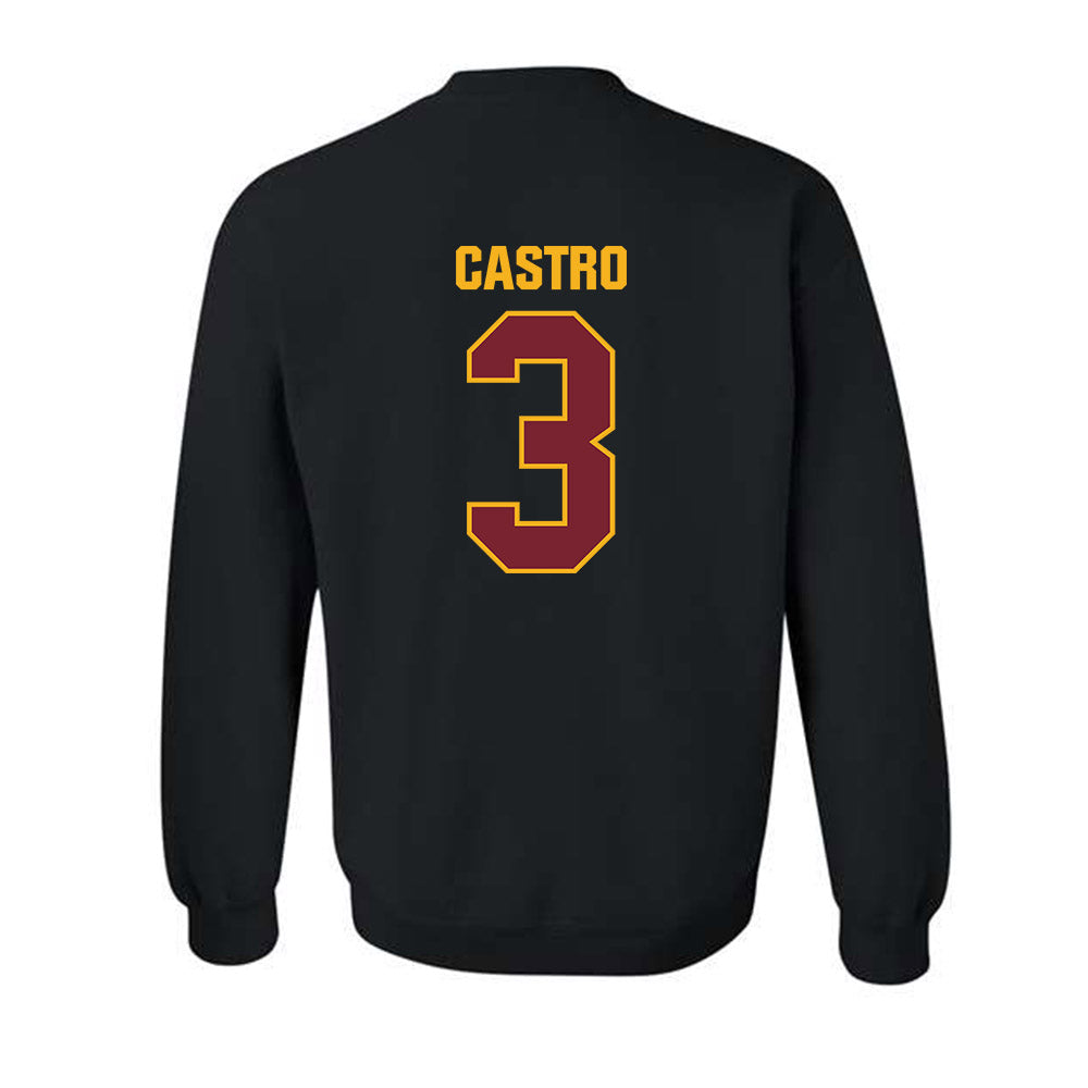 Winthrop - NCAA Men's Soccer : Emidio Castro - Classic Shersey Crewneck Sweatshirt-1