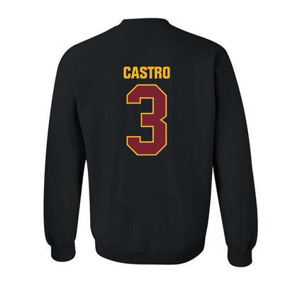 Winthrop - NCAA Men's Soccer : Emidio Castro - Classic Shersey Crewneck Sweatshirt-1