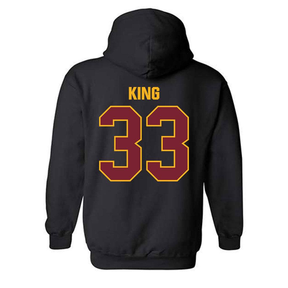 Winthrop - NCAA Softball : Aspen King - Hooded Sweatshirt-1