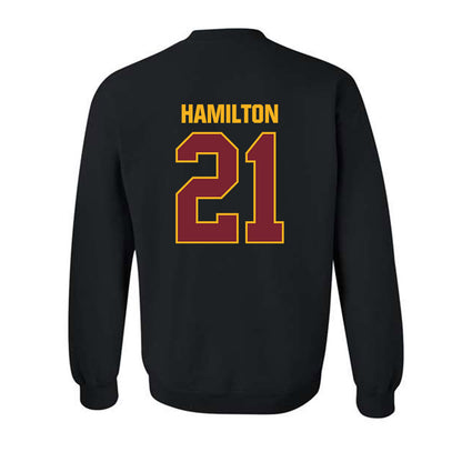 Winthrop - NCAA Men's Basketball : Tai Hamilton - Classic Shersey Crewneck Sweatshirt-1