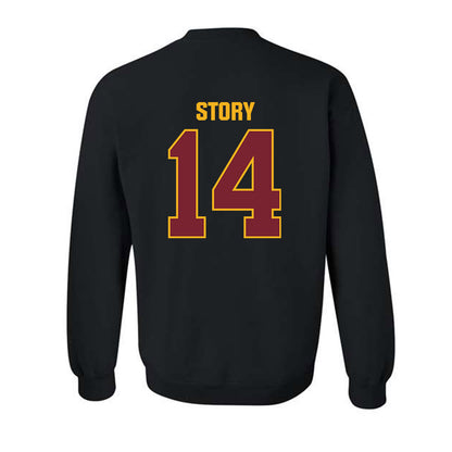 Winthrop - NCAA Men's Soccer : Logan Story - Classic Shersey Crewneck Sweatshirt-1