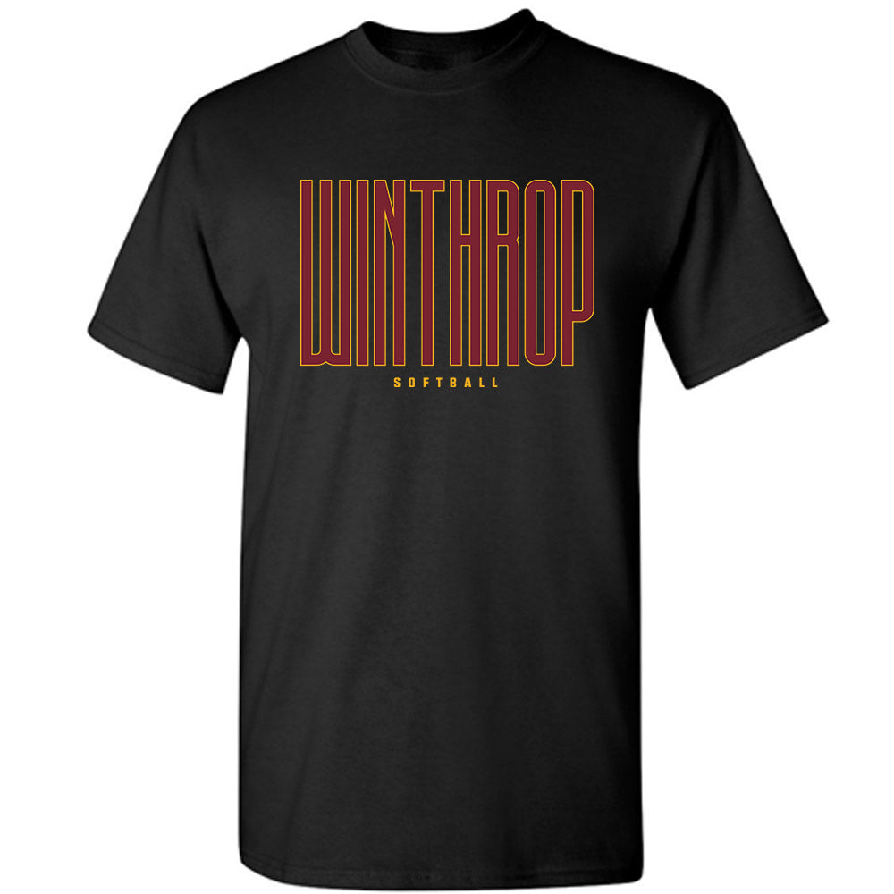 Winthrop - NCAA Softball : Leaha Rushing - Classic Shersey T-Shirt-0
