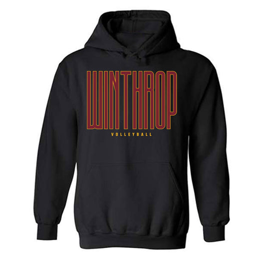 Winthrop - NCAA Women's Volleyball : Morgan Heater - Classic Shersey Hooded Sweatshirt-0
