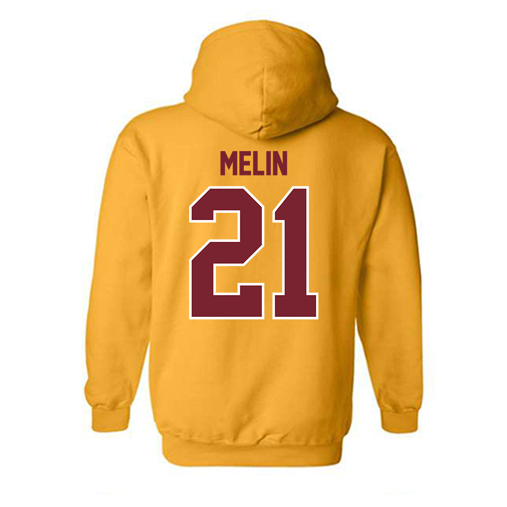 Winthrop - NCAA Women's Soccer : Camdyn Melin - Hooded Sweatshirt-1