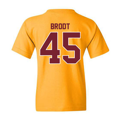 Winthrop - NCAA Baseball : Walker Brodt - Youth T-Shirt-1