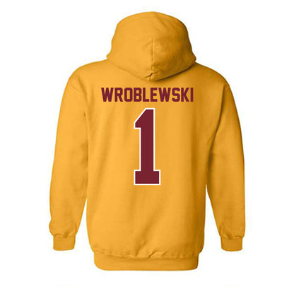 Winthrop - NCAA Women's Lacrosse : Reese Wroblewski - Classic Shersey Hooded Sweatshirt-1