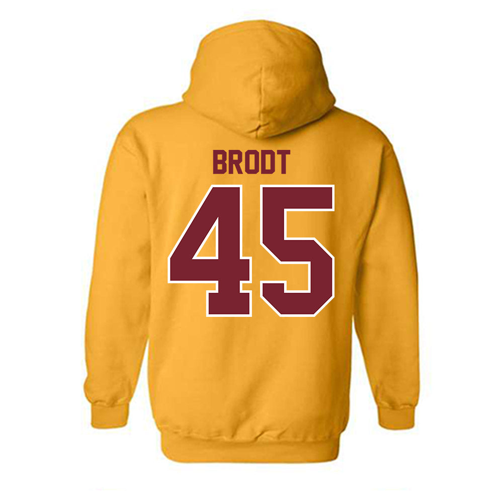 Winthrop - NCAA Baseball : Walker Brodt - Hooded Sweatshirt-1