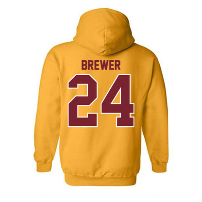 Winthrop - NCAA Women's Soccer : Elle Brewer - Classic Shersey Hooded Sweatshirt-1