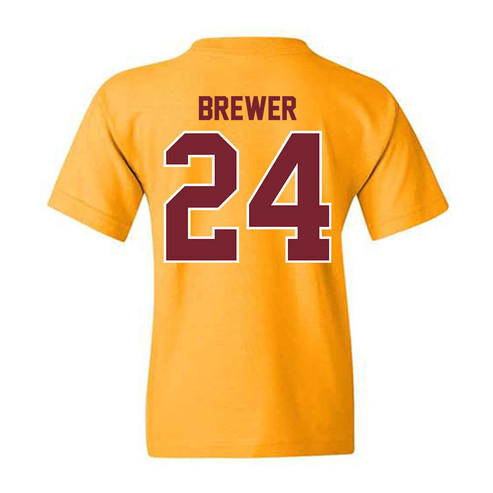 Winthrop - NCAA Women's Soccer : Elle Brewer - Classic Shersey Youth T-Shirt-1