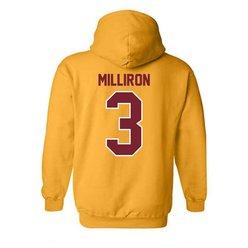 Winthrop - NCAA Women's Soccer : Emma Milliron - Classic Shersey Hooded Sweatshirt-1