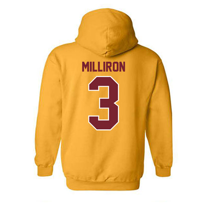 Winthrop - NCAA Women's Soccer : Emma Milliron - Classic Shersey Hooded Sweatshirt-1